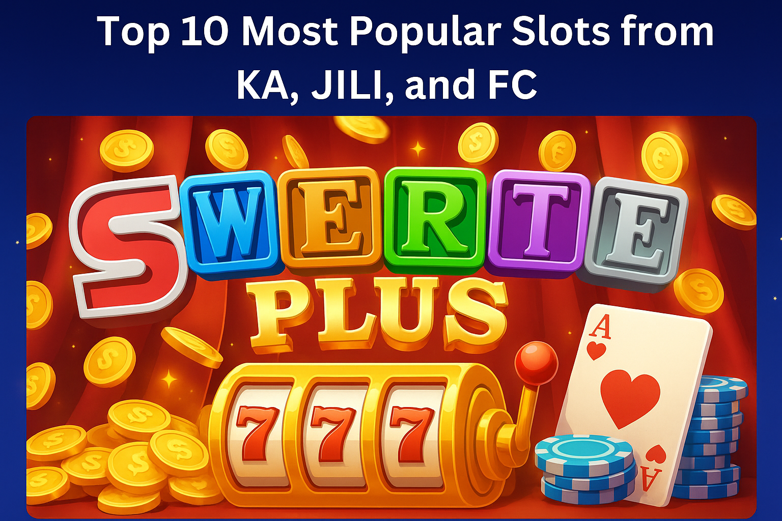 Top 10 Most Popular Slots from KA, JILI, and FC